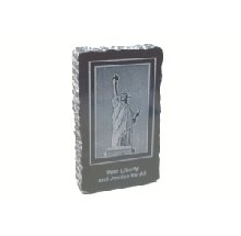 Rough hewn marble paper weight