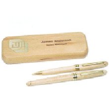 Maple Double Pen Box