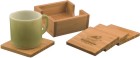 Bamboo Coaster Set