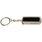 USB Flash Drive with keyring - black