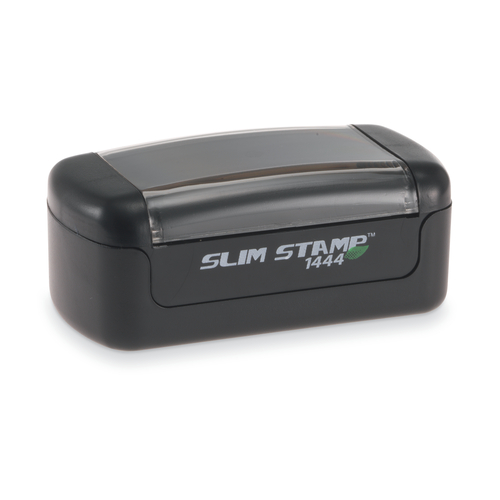 Slim 1444 Pre-Inked Pocket Stamp, Rectangular