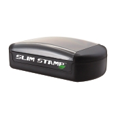 Slim 3679 Pre-Inked Pocket Stamp, Rectangular